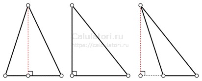 Высоты треугольника